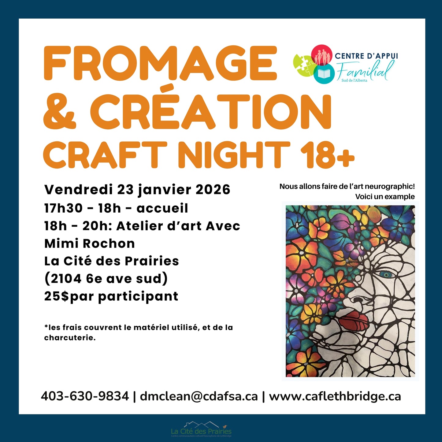 🧀 Fromage et création - Craft night 18+