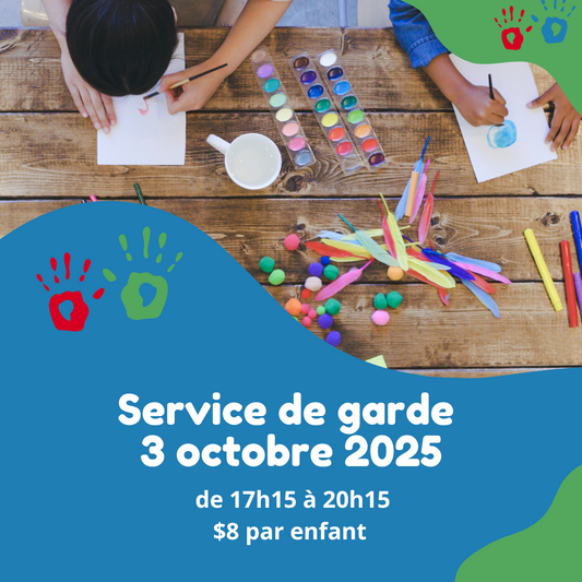 Service de garde 3 octobre