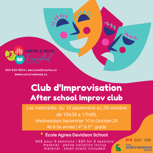 Club d'Improvisation – Ecole Agnes Davidson - Lethbridge
