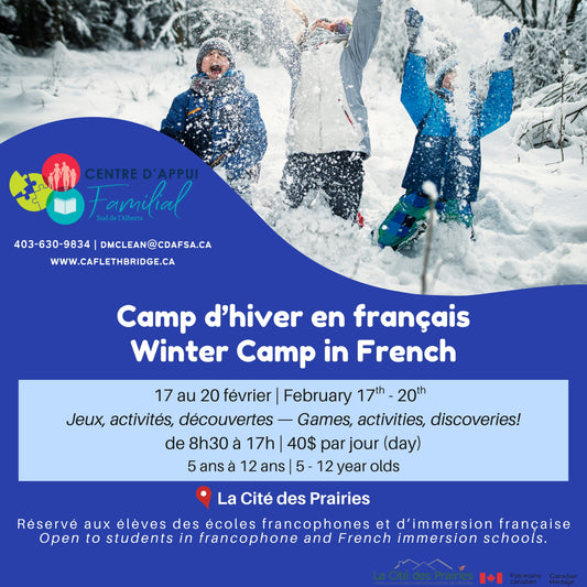 Camp d'Hiver 2026